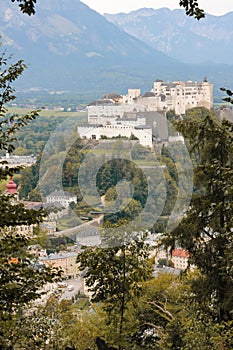 Hohensalzburg fortress. Salzburg. Austria