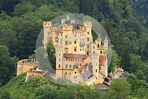 Hohenschwangau Castle in Bavaria