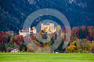 Hohenschwangau Castle, Bavaria, Germany.