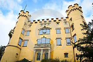 Hohenschwangau Castle in Baviera, Germany photo