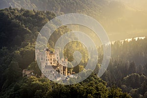 Hohenschwangau castle at Fussen Bavaria, Germany