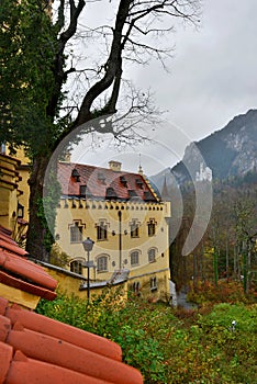 Hohenschwangau castle in Germany.