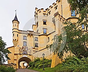 Hohenschwangau Castle, palace in southern Germany