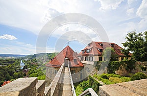Hohentubingen Castle in Tubingen, Germany