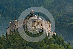 Hohenwerfen castle in Austria photo