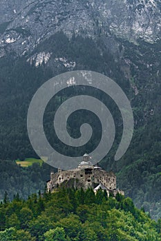 Hohenwerfen castle in Austria photo