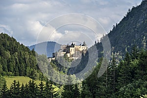 Hohenwerfen castle and fortress, Werfen, Austria photo