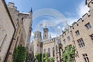 Hohenzollern Castle in Baden-Wurttemberg, Germany