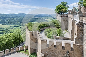 Hohenzollern Castle in Baden-Wurttemberg, Germany