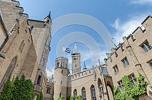 Hohenzollern Castle in Baden-Wurttemberg, Germany