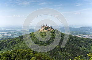 Hohenzollern castle in Germany