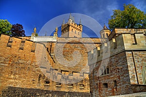 Hohenzollern castle HDR