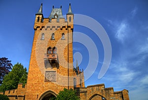 Hohenzollern castle HDR