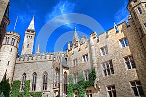 Hohenzollern castle HDR