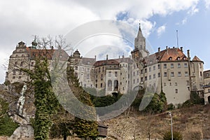 Hohenzollern Castle in Sigmaringen on the Danube