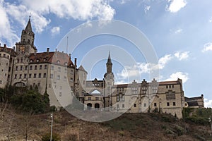 Hohenzollern Castle in Sigmaringen on the Danube