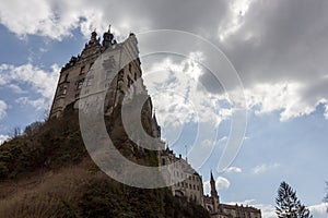 Hohenzollern Castle in Sigmaringen on the Danube