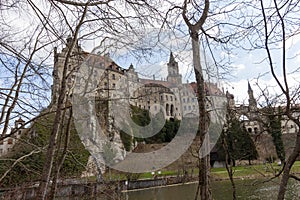 Hohenzollern Castle in Sigmaringen on the Danube