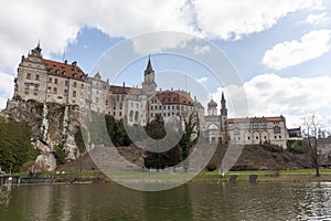 Hohenzollern Castle in Sigmaringen on the Danube