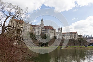 Hohenzollern Castle in Sigmaringen on the Danube