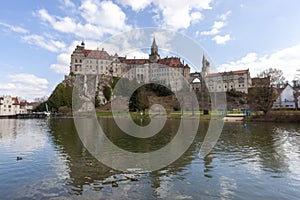 Hohenzollern Castle in Sigmaringen on the Danube