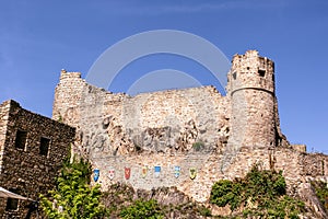 Hohlandsbourg, castle, Wintzenheim, Medieval, Fortified castle, 1279, Fortress, France