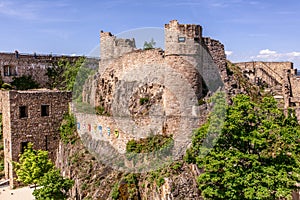 Hohlandsbourg, castle, Wintzenheim, Medieval, Fortified castle, 1279, Fortress, France