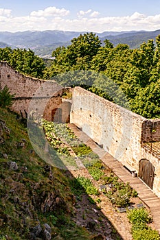 Hohlandsbourg, castle, Wintzenheim, Medieval, Fortified castle, 1279, Fortress, France