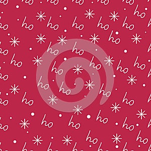 Hohoho pattern, Santa Claus laugh