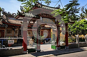 Chua Ong Pagoda in Hoi An, Quang Nam Province, Vietnam photo