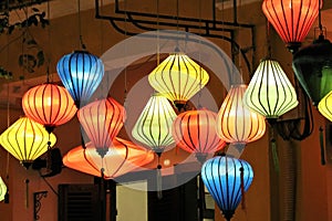 Hoi An by night with lampions - Vietnam Asia