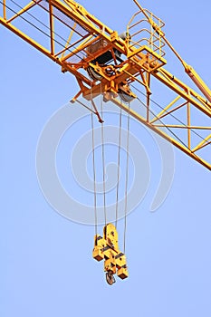 Hoist trolley Mechanism of Tower Crane photo