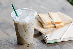 Hojicha ice tea