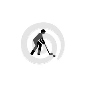 hokey icon on white background