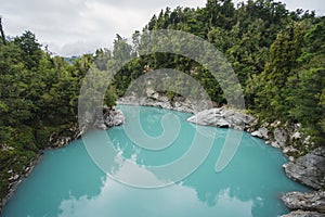 Hokitika Gorge turquoise glacier water