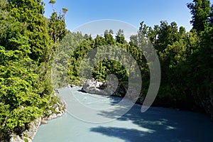 Hokitika Gorge - view to river - landscape