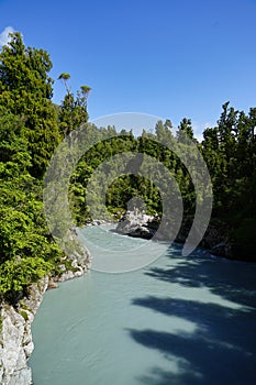 Hokitika Gorge - view to river - portrait