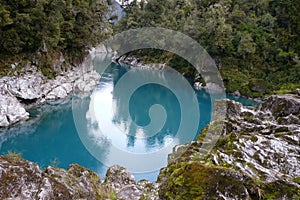 Hokitika River Gorge, scenic New Zealand