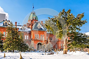 Hokkaido Government Offices in Winter