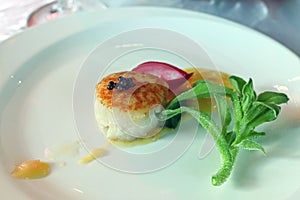 Hokkaido Scallop with Sturgeon Caviar