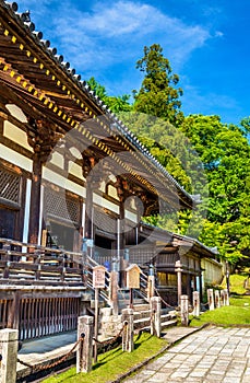 Hokke-do hall of Todai-ji temple in Nara