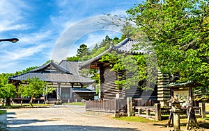 Hokke-do hall of Todai-ji temple in Nara