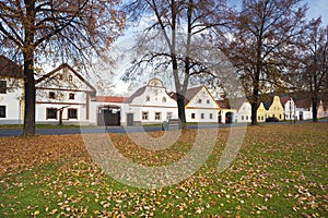 Holasovice old historical village with rural houses, UNESCO photo