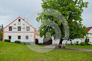 Holasovice,small baroque village, Unesco heritage, South Bohemia, Czech Republic