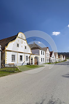 Holasovice village UNESCO site, Southern Bohemia, Czech Republic photo