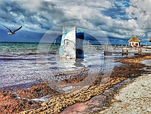 Holbox Beach in Mexican caribe