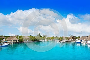 Holbox island port in Quintana Roo Mexico