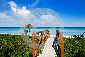 Holbox Island turquoise in Quintana Roo Mexico