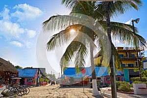 Holbox tropical Island in Quintana Roo Mexico