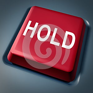 Hold Button investment stock decision market